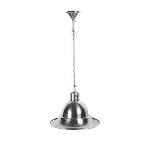 Chicago Bell Shape Pendant Light 1x60w E27 in Antique Silver Emac & Lawton Light…