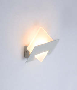 Cairo City Series LED Interior Wall Light 6W Matt White CLA Lighting - PL-CAIRO