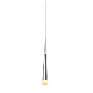 Drop Pendant Light Suspended LED Anodized Silver SAL Sunny Lighting - SPL019