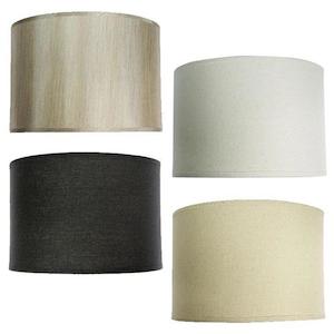 Accessories: Wall Light Shade Fabric 5-10-7 B22 Oriel Lighting OL91815 Series