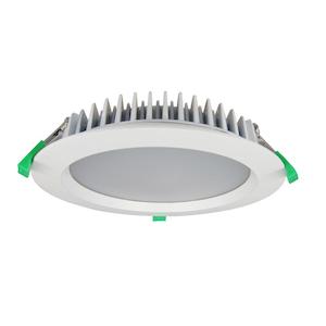 40W IP44 Geo40 Downlight 4000K Natural White 227Ømm x 45mmHeight - WHITE