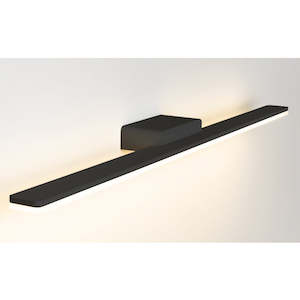 36W Surface Mount Slim Bathroom light 3000K 1200MM - BLACK