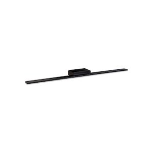 27W IP44 3000K Warm White Slim Bathroom Light 900mm - BLK