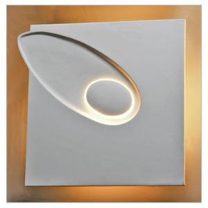 Electric light fittings: 230V Interior Paintable Plaster Living Area Feature Wall Uplighter 372H * 372W * 78D