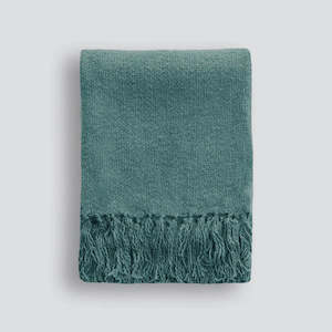 Serenade Throw - Mineral Blue