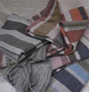 Linen - household: Stansborough Middle East 5 Stripe Throw