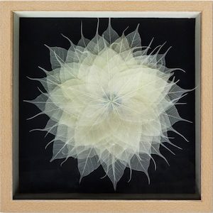 Linen - household: Leaf Shadow Box