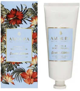 Linen - household: Amoura Hand Cream - Papaya and Watermelon