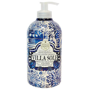 Villa Sole Blue Freesia Liquid Soap