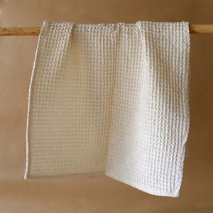 Linen - household: Waffle Bath Towel - Natural