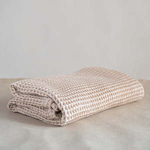 Linen - household: Waffle Bath Towel - Latte