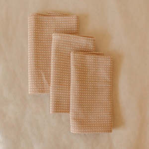 Woven Cotton Kitchen Towel - Fawn