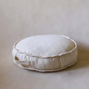 Linen - household: Lico Meditation Pouffe