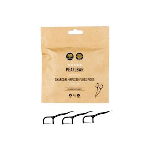 Beauty salon: Biodegradable Charcoal Floss Picks