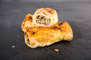 Chickpea Sausage Roll - The Little Cake Kitchen