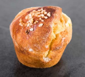 Custard & Rhubarb Brioche Little Cake Kitchen bakes and sells the brioche