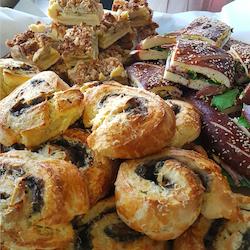 Cut lunch: Vegan Sundried Tomato + Walnut Scroll