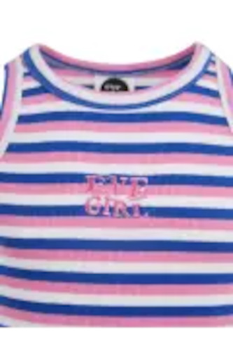 The Little Foxs Den: EVE GIRL ATHS RIB TANK - Multicoloured