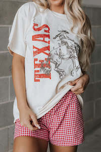 Womens Shirts: PRICKLE & POLLY TEXAS T-SHIRT