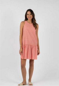 Humidity Elisa Dress - Pink/red