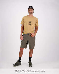 MONS ROYAL DRIFT MENS SHORTS - Olive Night