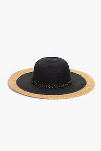 Antler Dolce Sunhat - Black & Gold