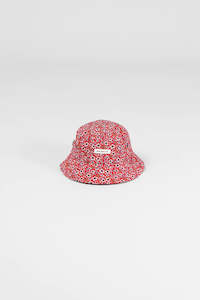 RPM BUCKET HAT - Red Floral