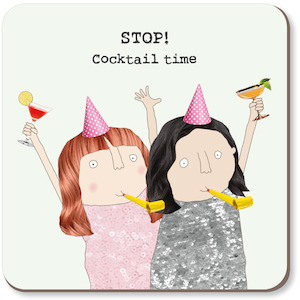 Homewares: ROSIE MADE A THING COASTER - STOP