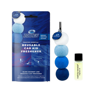 Smelly Balls Rugby Pre Order: AUCKLAND BLUES - Roadtrip Essential Reusable Air Freshener