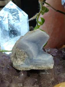 Products: Blue Lace Agate Geode (Large)