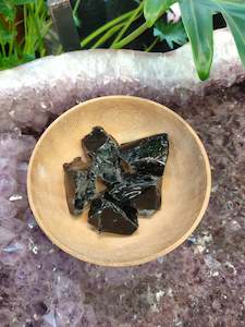 Crystals: Raw Obsidian