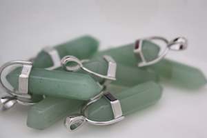 Necklaces: Green Aventurine Pendant