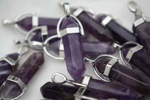 Necklaces: Amethyst Pendant