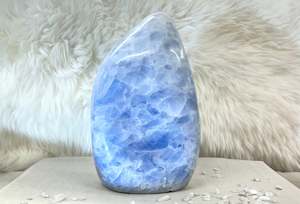 Blue Calcite Freeform