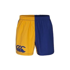 Harlequin Short Pocketed Gold/Royal