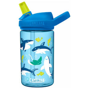 Shark: CamelBak | Eddy+ Kids Drink Bottle 400ml - Sharks & Rays