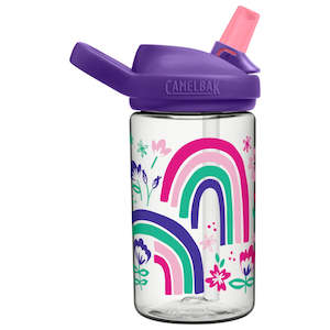 Rainbows: CamelBak | Eddy+ Kids Drink Bottle 400ml - Rainbow Floral