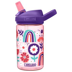 Flower Power: CamelBak | Eddy+ Kids Drink Bottle 400ml - Floral Collage