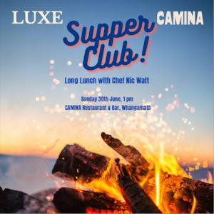 The Luxe Edit - Supper Club At Camina