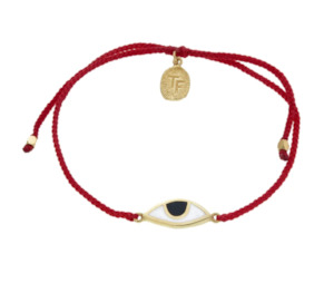 Tiger Frame - Blessing Bracelet - Eye Protection - Red/gold