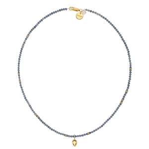 VANIA - MAGIC TRIP NECKLACE LONG - ETHEREAL SAPPHIRE CITRINE CHARM