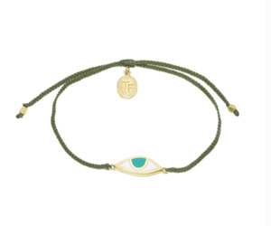 Tiger Frame - Blessing Bracelet - Eye Protection - Olive Green/gold