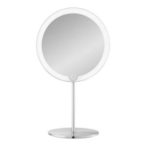 Blomus LED Vanity Mirror, 5x - Matt Stainless Steel - (Rechargeable)