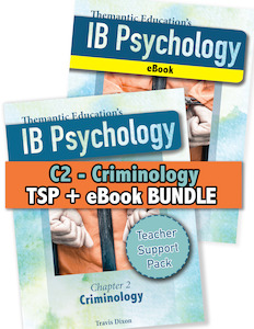 IB Psychology - A Student's Guide - Criminology eBook & TSP Bundle - Chapter 2