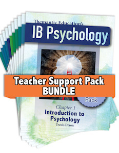 IB Psychology - Teacher Support Pack Complete Bundle - ALL CHAPTERS!