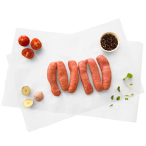 Beef & Smoky Bacon Sausages