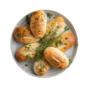 'Ready To Bake' Garlic Dinner Rolls