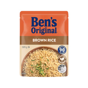 Internet only: Bens Original Microwave Rice Brown Rice