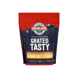 Mainland Grated Tasty 375g