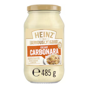 Heinz Seriously Good Pasta Sauce Carbonara 485g